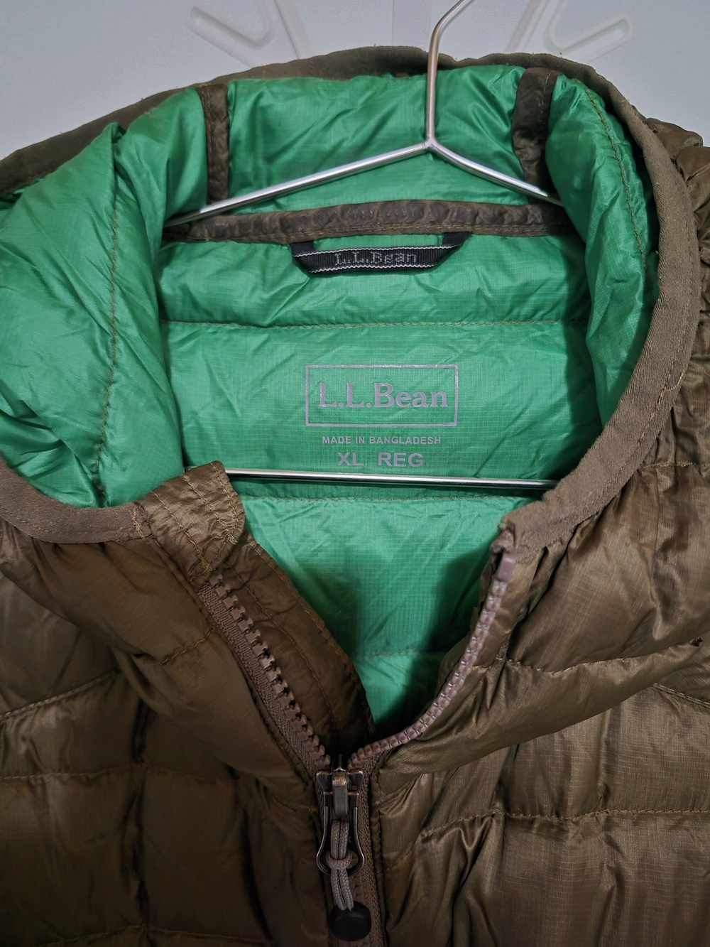 L.L.Bean Hooded Down Puffer Jacket Coat - Picture 6 of 12